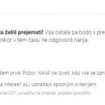 Kontaktni filter – spam