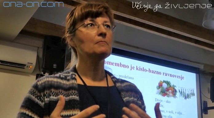VIDEO ~ Sanja Lončar: Če smo raztreseni, naše telo ne more delovati