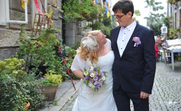 FOTO: Mateja & Martin svojo ljubezensko zgodbo okronala s poroko Ljubezenske zgodbe