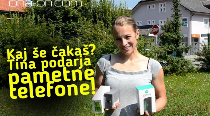 VIDEO ~ Nagradni kviz: Kaj še čakaš? Tina podarja pametne telefone!