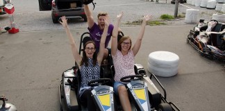 Websi zmagovalci na kartingu – Najboljša mobilna aplikacija v Sloveniji je ona-on.com – Party time!