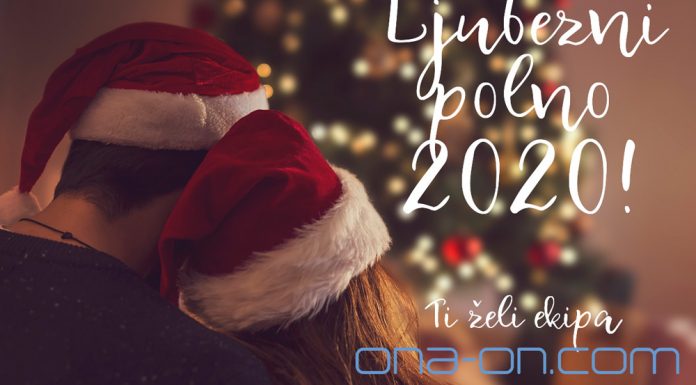 Želimo ti lepe praznike in ljubezni polno 2020!
