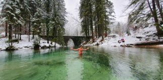 Ledena kopel, ki zdravi telo in duha