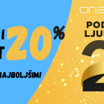 Izkoristi 20% POPUST