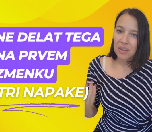 S Tamaro o zmenkih: NE delat tega na prvem zmenku (tri napake)